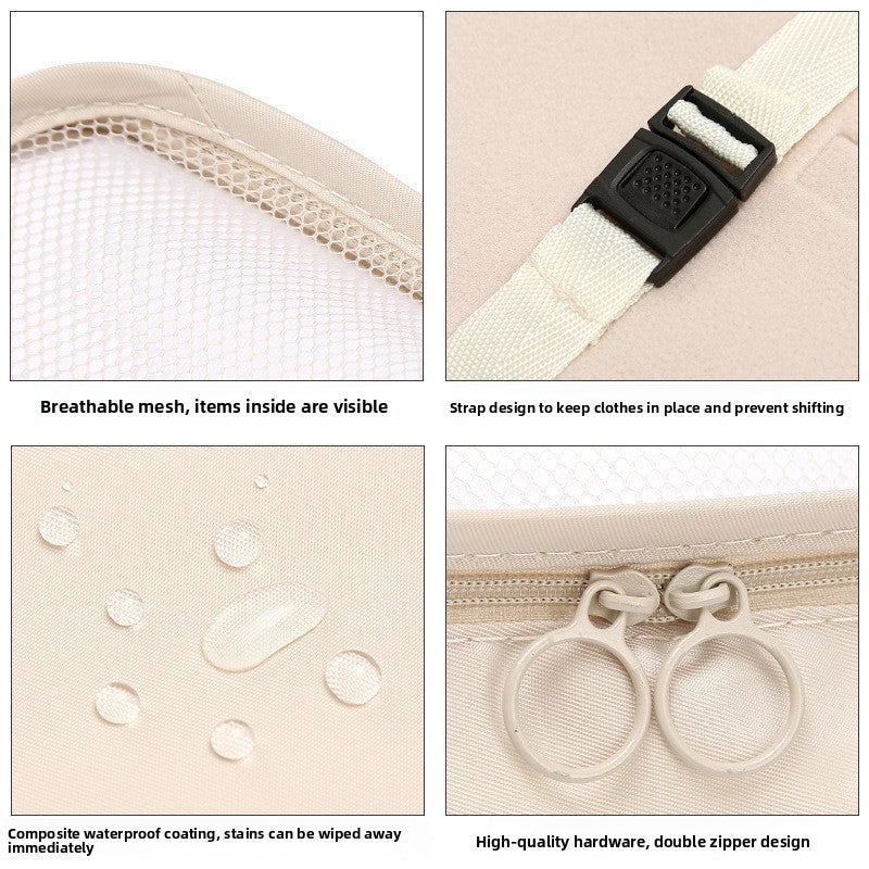 Portable Travel Cosmetics Organizer Set