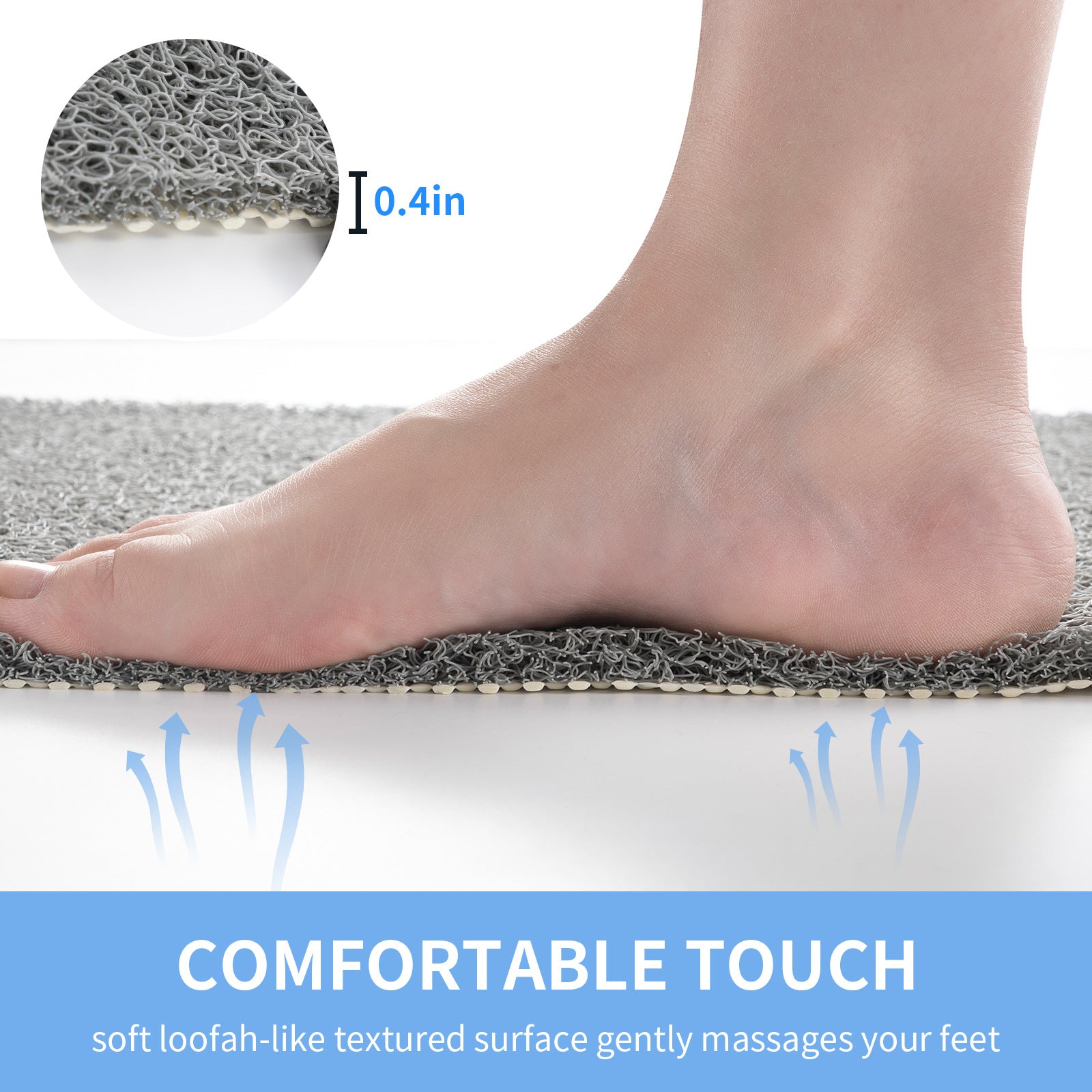 Bathroom non-slip floor mat