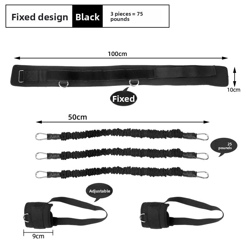 Adjustable Bounce Training Harness with Elastic Resistance Bands